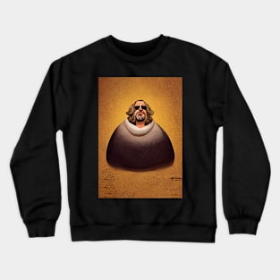 Big Lebowski Old Cartoon Style Caricature Crewneck Sweatshirt